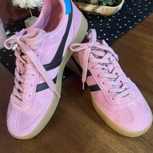 Gola Pink and Black Women's Sneakers